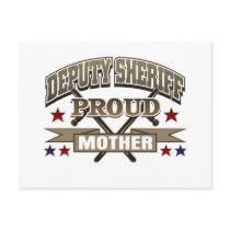 Deputy Sheriff Proud Mother Post Cards