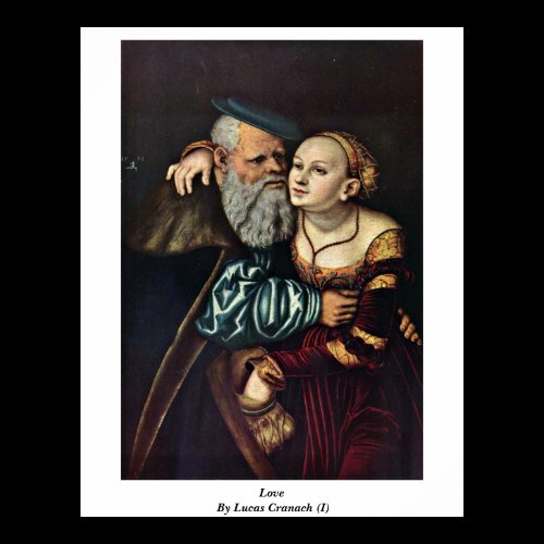 Der Alte Love By Lucas Cranach (I) Posters