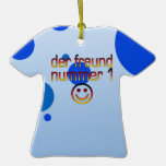 Der Freund Nummer 1 in German Flag Colors for Boys Ornament
