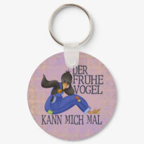 Der Frühe Vogel keychains