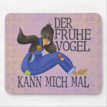 Der Frühe Vogel mousepads