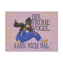 Der Frühe Vogel postcards