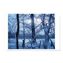 Der Ihle im Winter, 4 posters