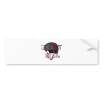 Derby Girl Bumper Sticker