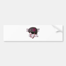 Derby Girl Bumper Sticker