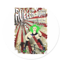 Derby since 1930s round stickers