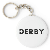 derby : skullphabet keychains
