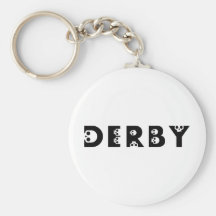 derby : skullphabet keychains