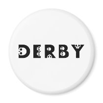 derby : skullphabet magnets