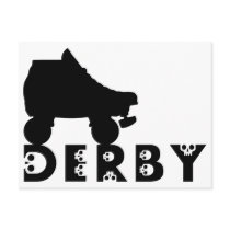 derby : skullphabet post cards
