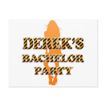 Derek's Bachelor Party Post Card