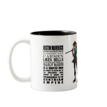 Derelict Heaven: Justin & Aroshi mug