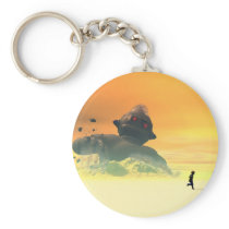 Derelict Robot Revival Keychain