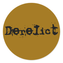 Derelict stickers