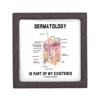 Dermatology Is Part Of My Existence Premium Keepsake Boxes