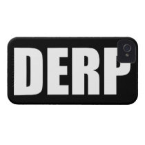 DERP Barely There iPhone 4 Case