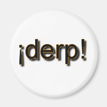 derp-large.png refrigerator magnet