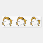 Derpina (Kitteh Smile) - Bumper Sticker
