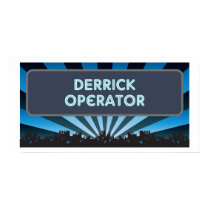 Derrick Operator Marquee posters
