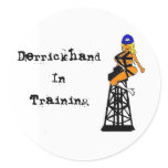 Derrickhand In Training Hard Hat Sticker