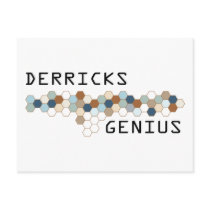 Derricks Genius postcards by itsallhot Derricks Genius postcards