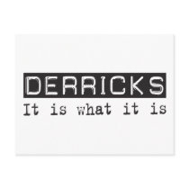 Derricks It Is postcards by busybrain Derricks It Is postcards