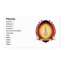 Derricks Mandorla Business Cards