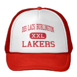 Des Lacs Burlington - Lakers - High - Des Lacs Trucker Hat