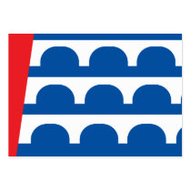 Des Moines city flag Business Card