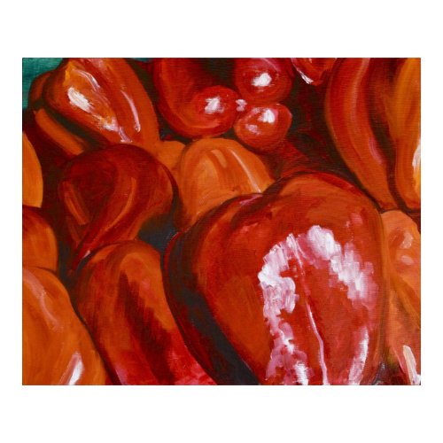 des Poivrons Rouges print
