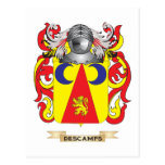 Descamps Coat of Arms Postcard