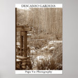 DESCANSO GARDENS POSTER