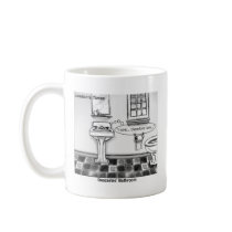 Descartes' Bathroom Funny Tees Mugs Cards & Gifts mugs