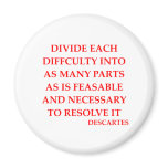 DESCARTES quote Magnet