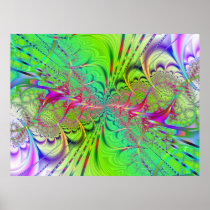 Descending Barbs Print