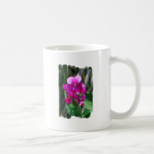 Descensos de rocío en el guisante de olor taza de café