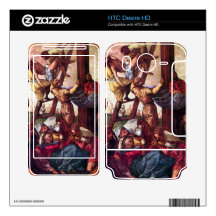 Descent from the Cross by Tintoretto Decals For HTC Desire HD
