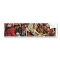 Descent From The Cross By Weyden Rogier Van Der Bumper Sticker