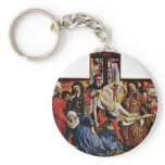 Descent From The Cross By Weyden Rogier Van Der keychains