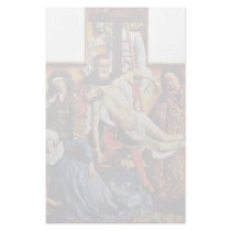 Descent From The Cross By Weyden Rogier Van Der Stationery Design