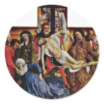 Descent From The Cross By Weyden Rogier Van Der stickers