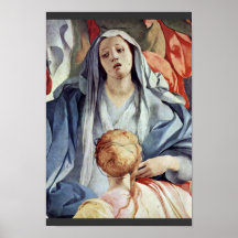 Descent From The Cross Detail By Pontormo Jacopo ( Poster