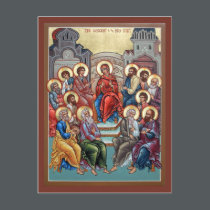 Descent of the Holy Spirit(Pentecost) Prayer Card postcards
