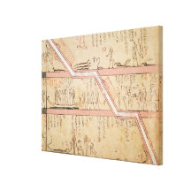 Descent of the sarcophagus into the tomb gallery wrap canvas