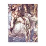 Description Detail of Michelangelo Sistine Chapel  Post Card
