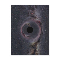 Description Ein simuliertes Schwarzes Loch von 10  postcards