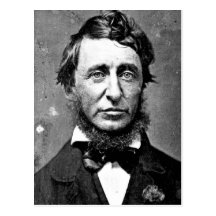 Description Henry David Thoreau (1817-1862) in Jun Postcard