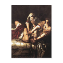 Description Judith Beheading Holofernes , Oil on c Post Cards