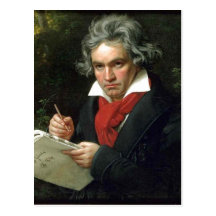Description Ludwig van Beethoven (17701827) auf ei Post Card