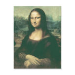Description Mona Lisa Image has been modified for  Postcard